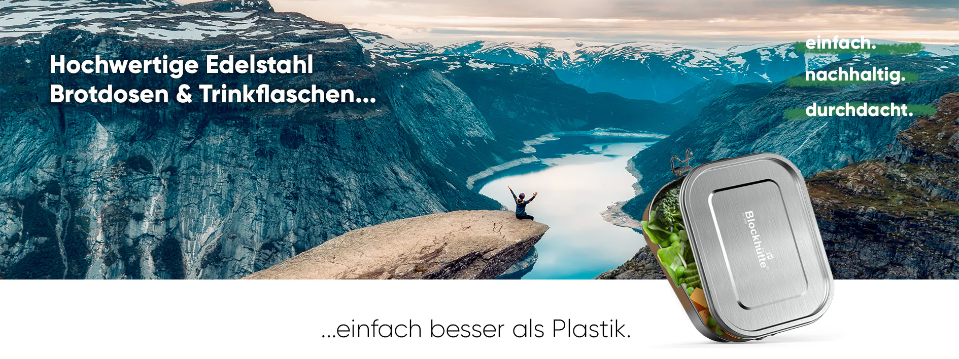 Nachhaltiger Genuss für jedes Abenteuer